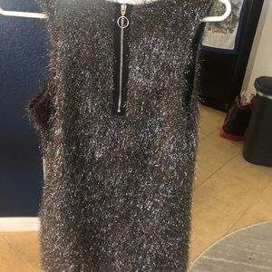 Perfect New Year’s Eve dress. Sz 6 silver dress